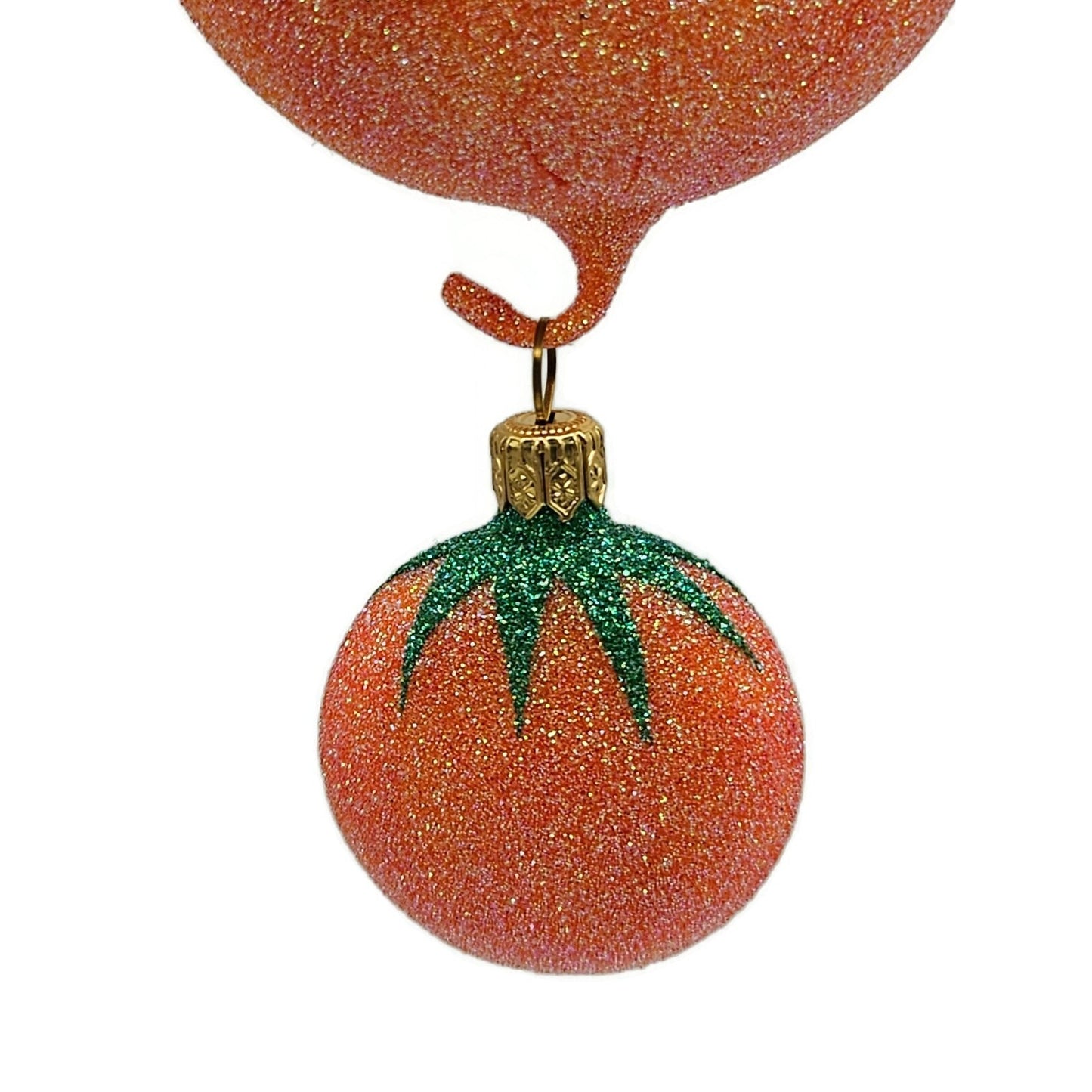 Patricia Breen Zany Gourd Duo Orange Halloween Christmas Holiday Tree Ornament