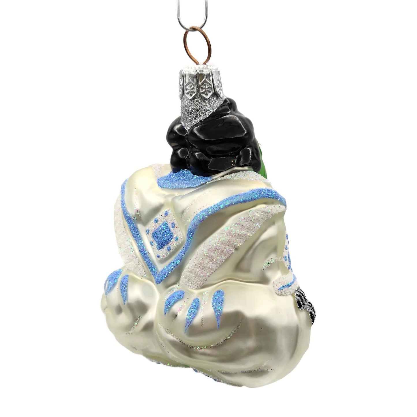 Patricia Breen Samurai Frog Glittered Japanese Style Christmas Tree Ornament