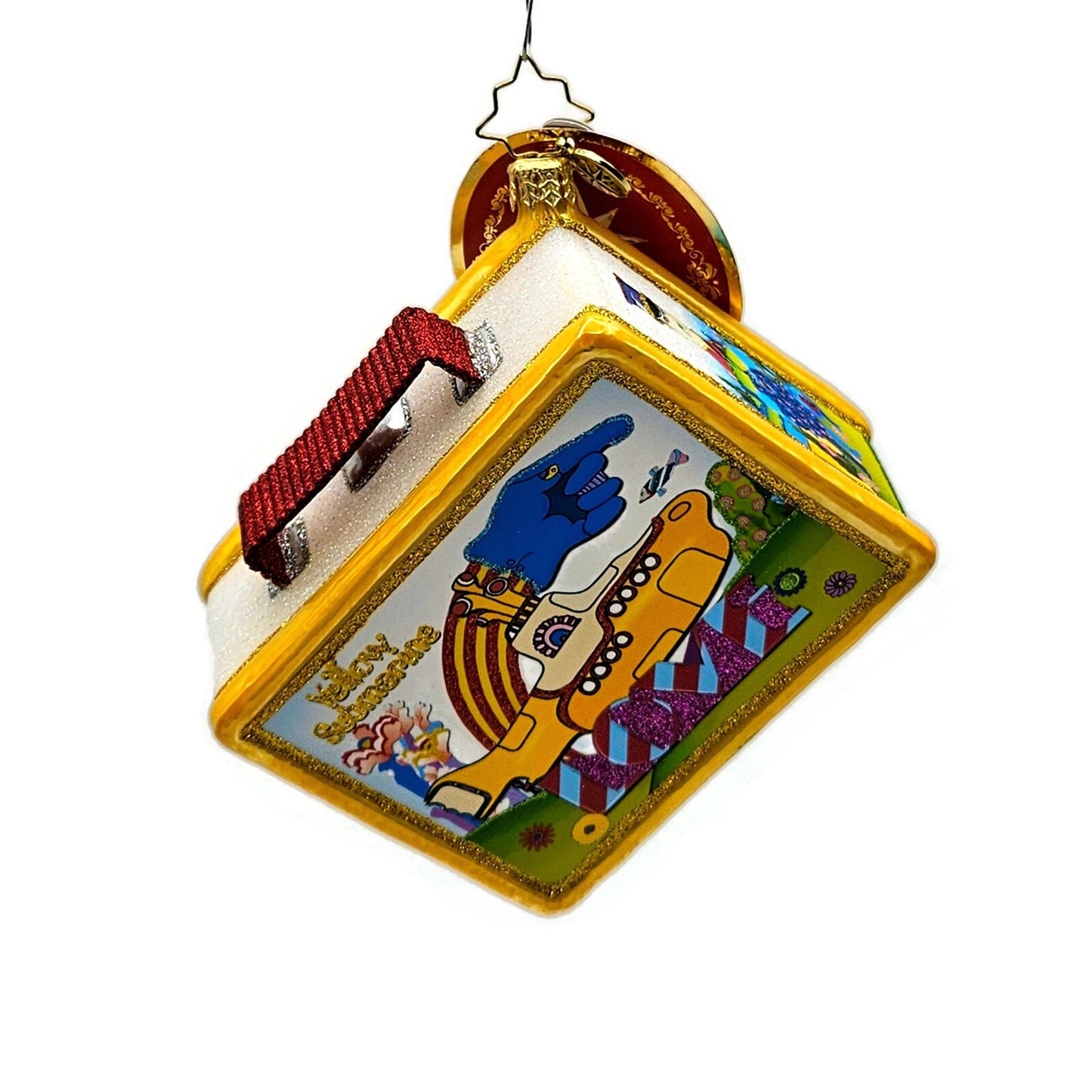 Christopher Radko Beatles Lets Do Lunch Box Christmas Tree Ornament 1021227
