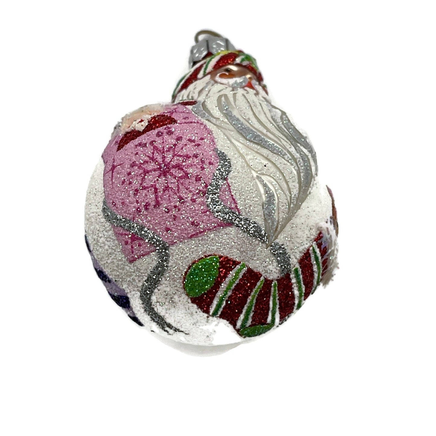 Patricia Breen Miniature Santa du Monde Presents Christmas Tree Ornament