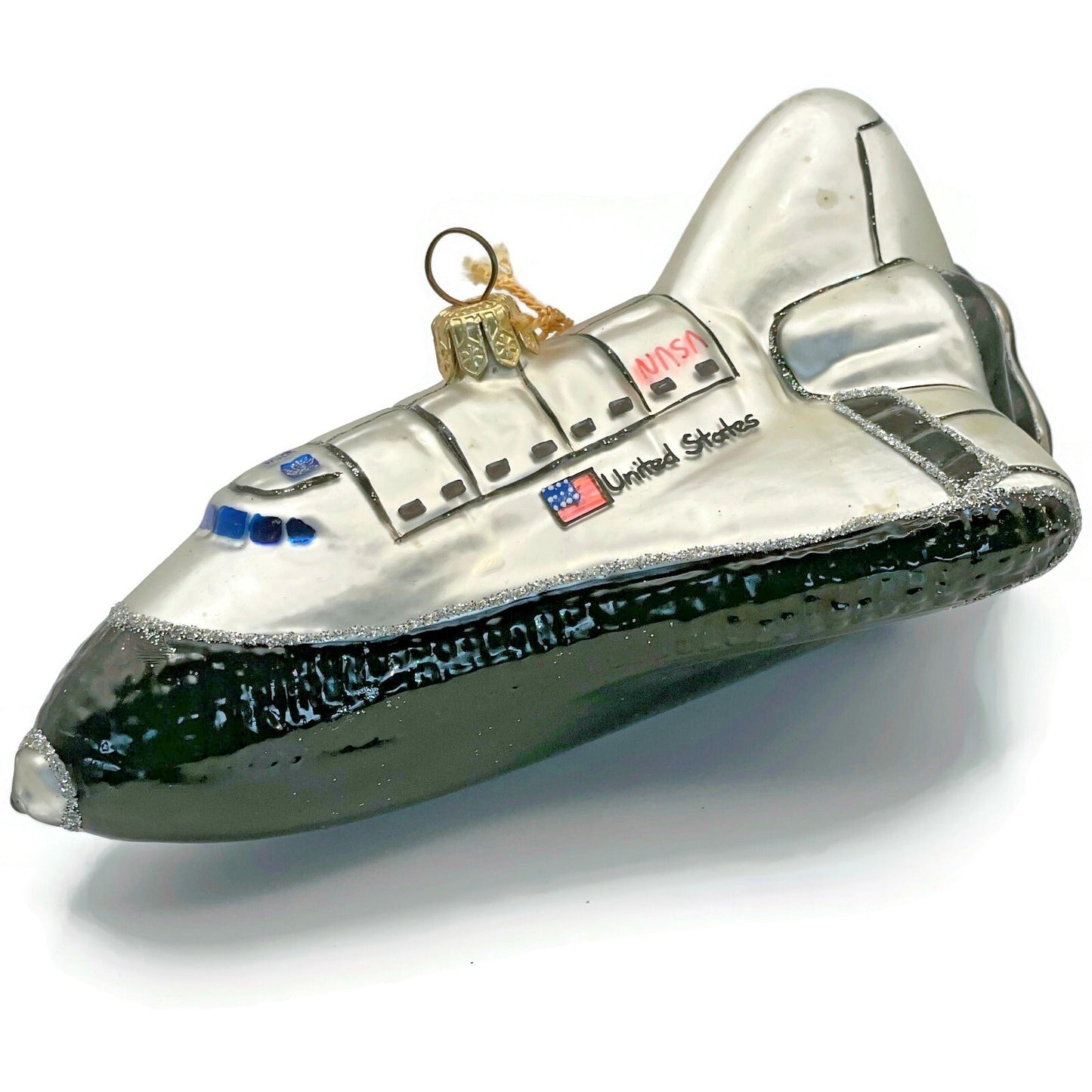 Space Shuttle Christmas Ornament Polonaise Smithsonian Institute Kurt S Adler