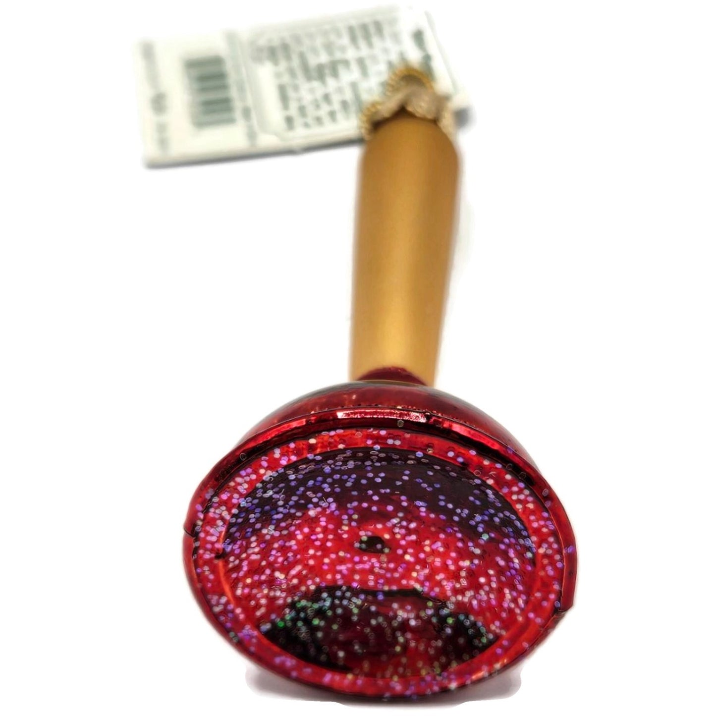 Toilet Plunger Plumbing Tool OWC Old World Christmas Holiday Tree Ornament Glass