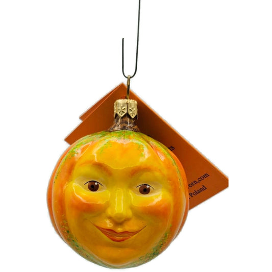 Patricia Breen Henry The Pumpkin Burnished Orange Halloween Christmas Ornament