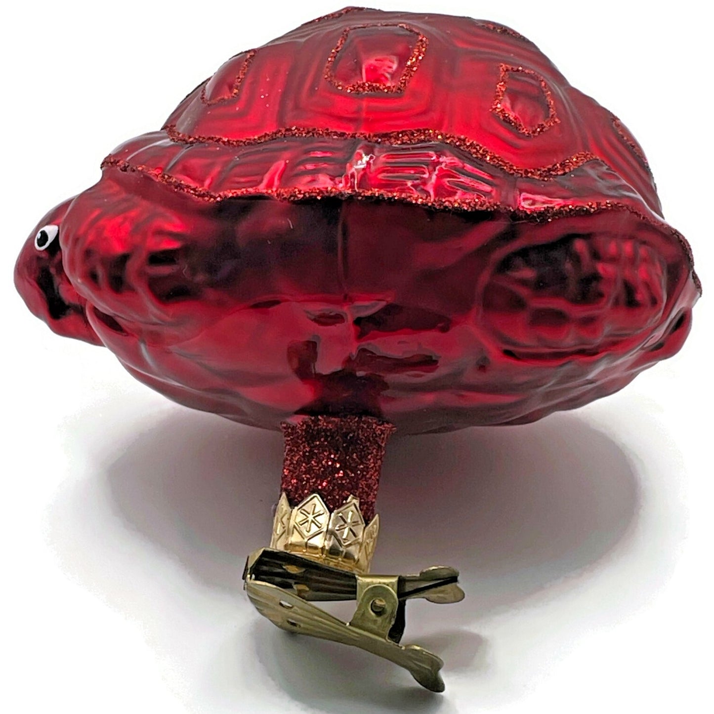 Patricia Breen Ornament Henris Turtle Red Bathers Art Painting Christmas Clip On