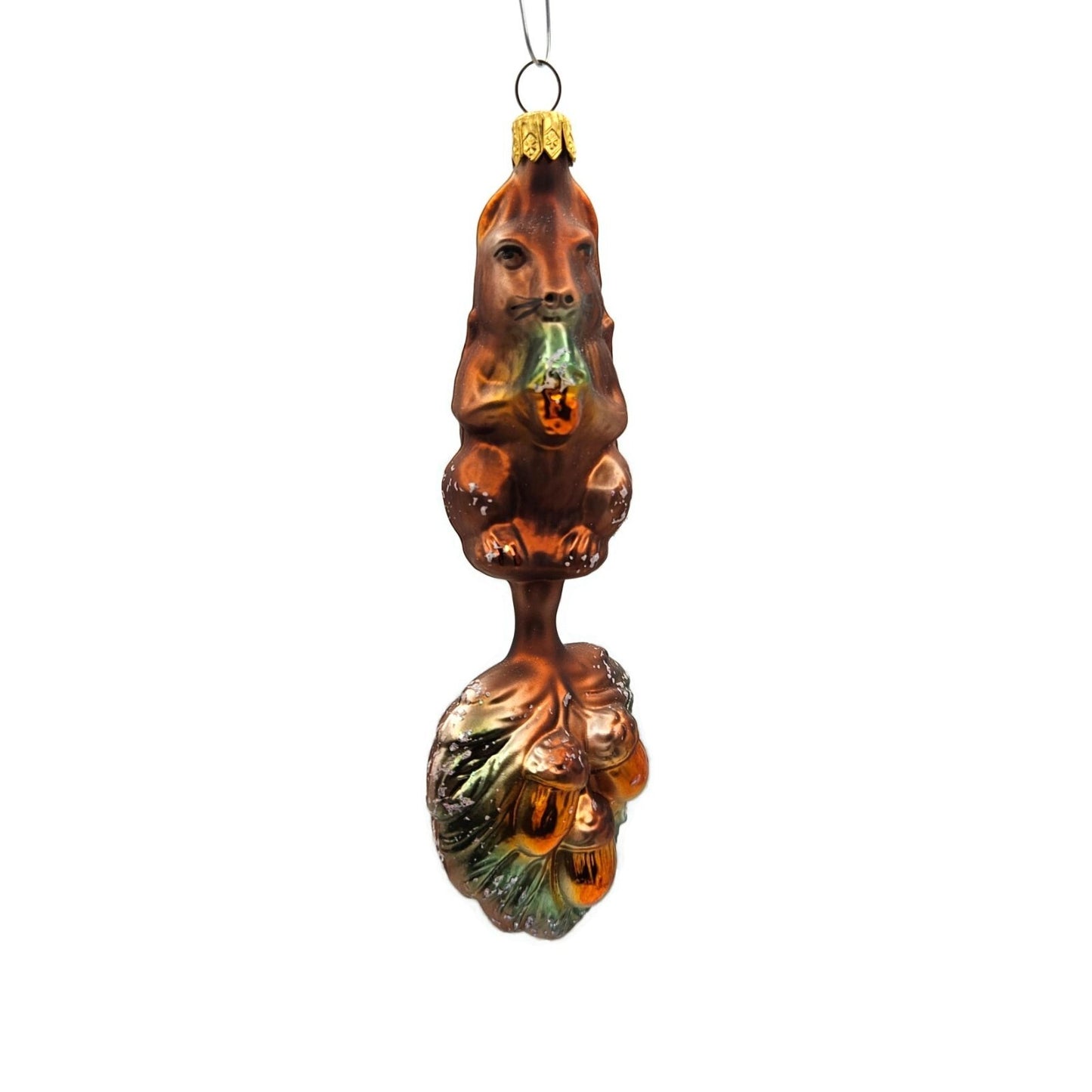 Christopher Radko Squirrelling Away Squirrel Nuts Christmas Ornament 94-039-1