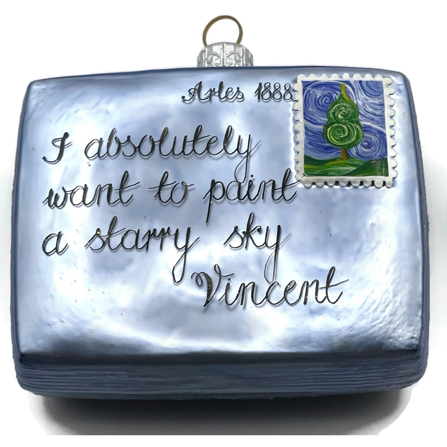 Patricia Breen Greetings Dear Theo Starry Starry Night Spring Christmas Ornament