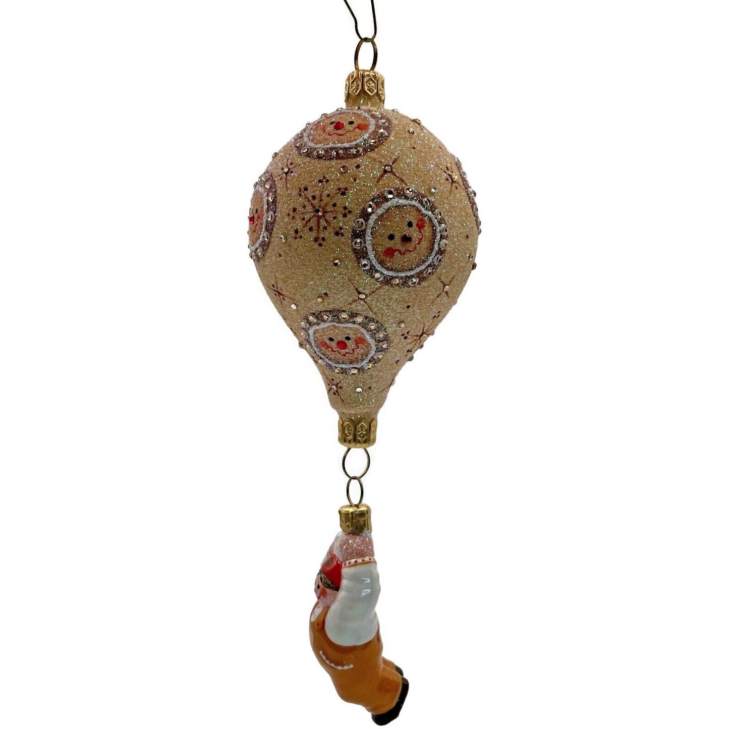 Patricia Breen Ornament Miniature Balloon Boy Gingerbread Christmas Tree Decor