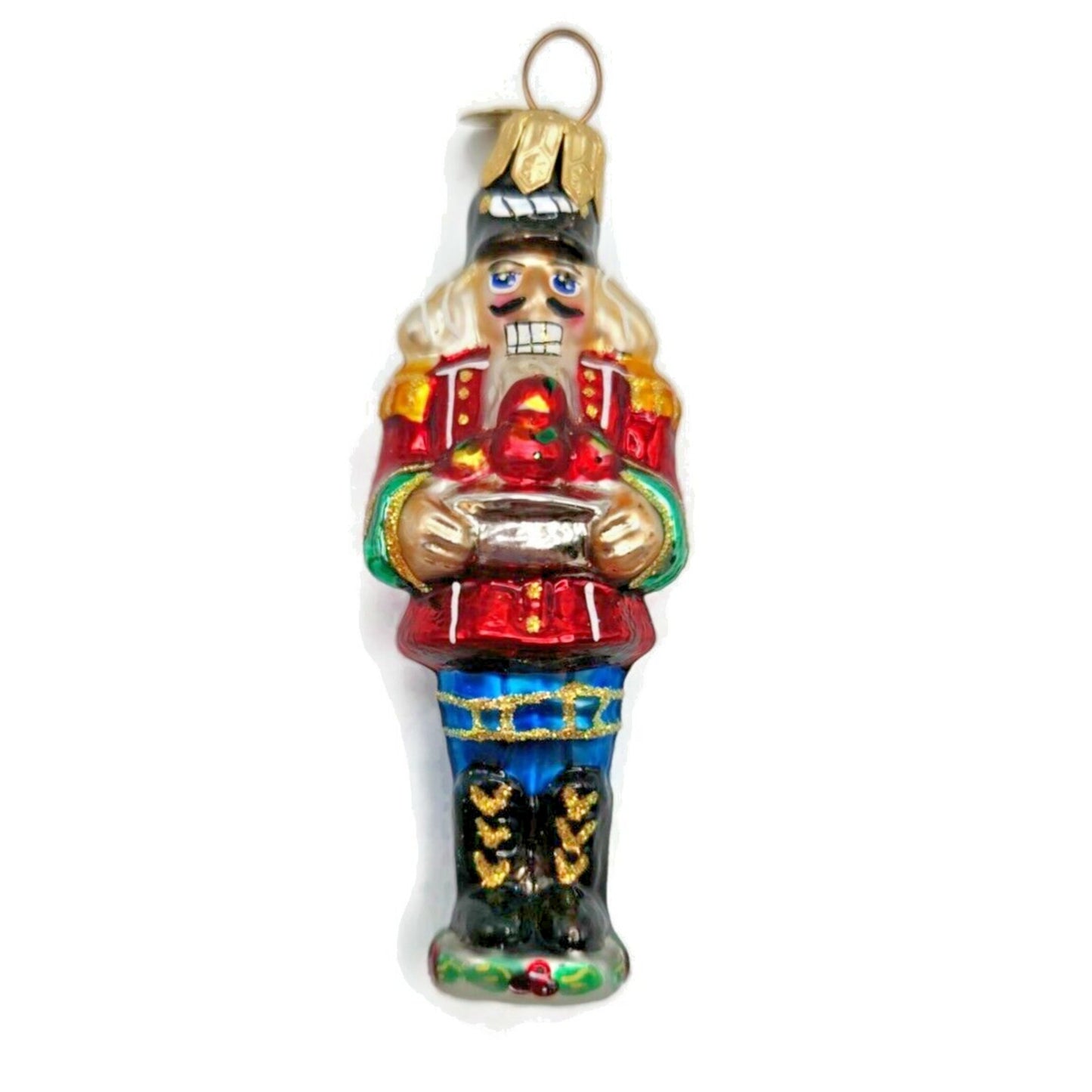 Christopher Radko Ornament Tea Time Cracker Gem Christmas Tree Nutcracker 005200