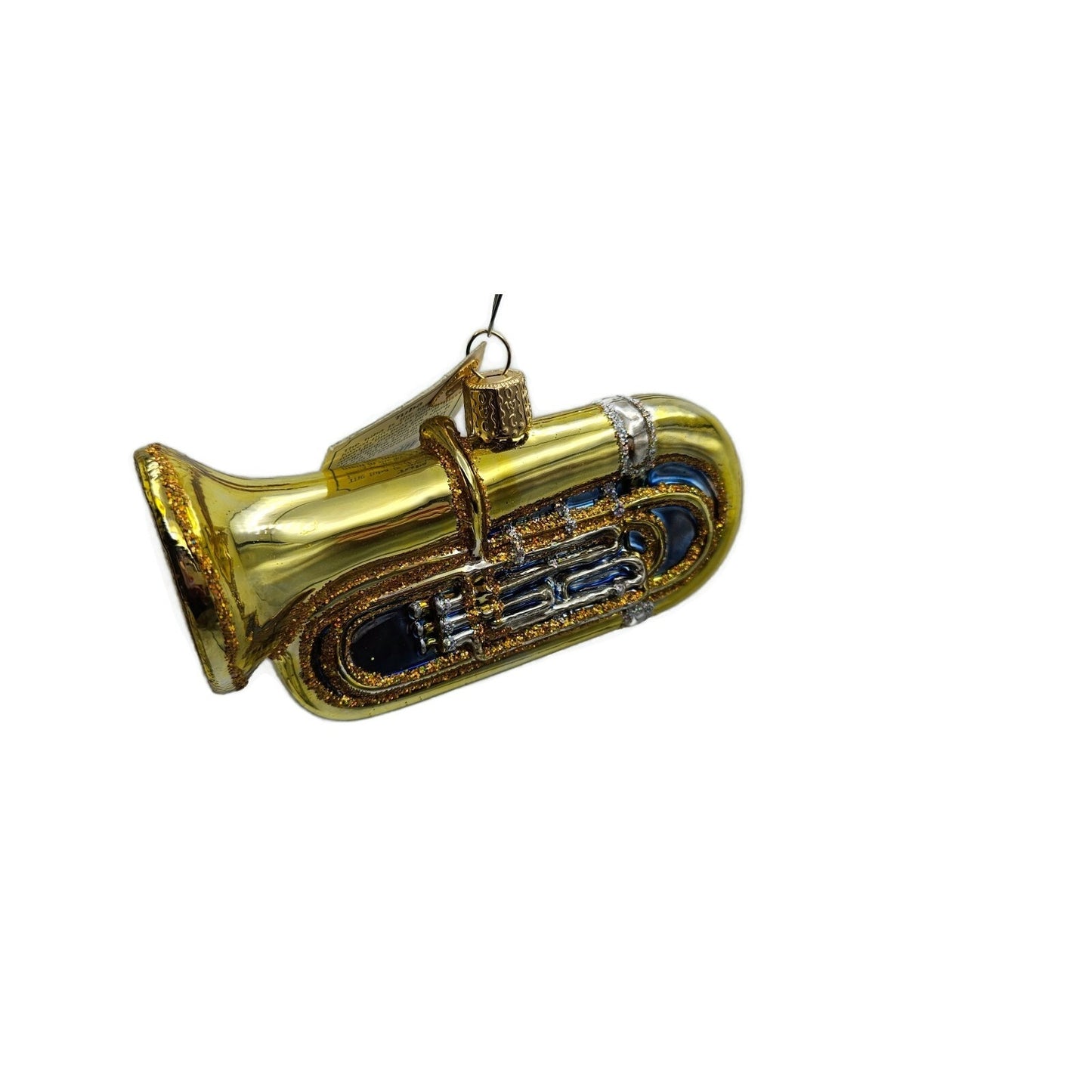 Tuba Ornament Musical Instrument Brass Symphony Horn Old World Christmas OWC