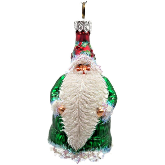 Patricia Breen Belvedere Elf Standing Red Green Holly Christmas Tree Ornament