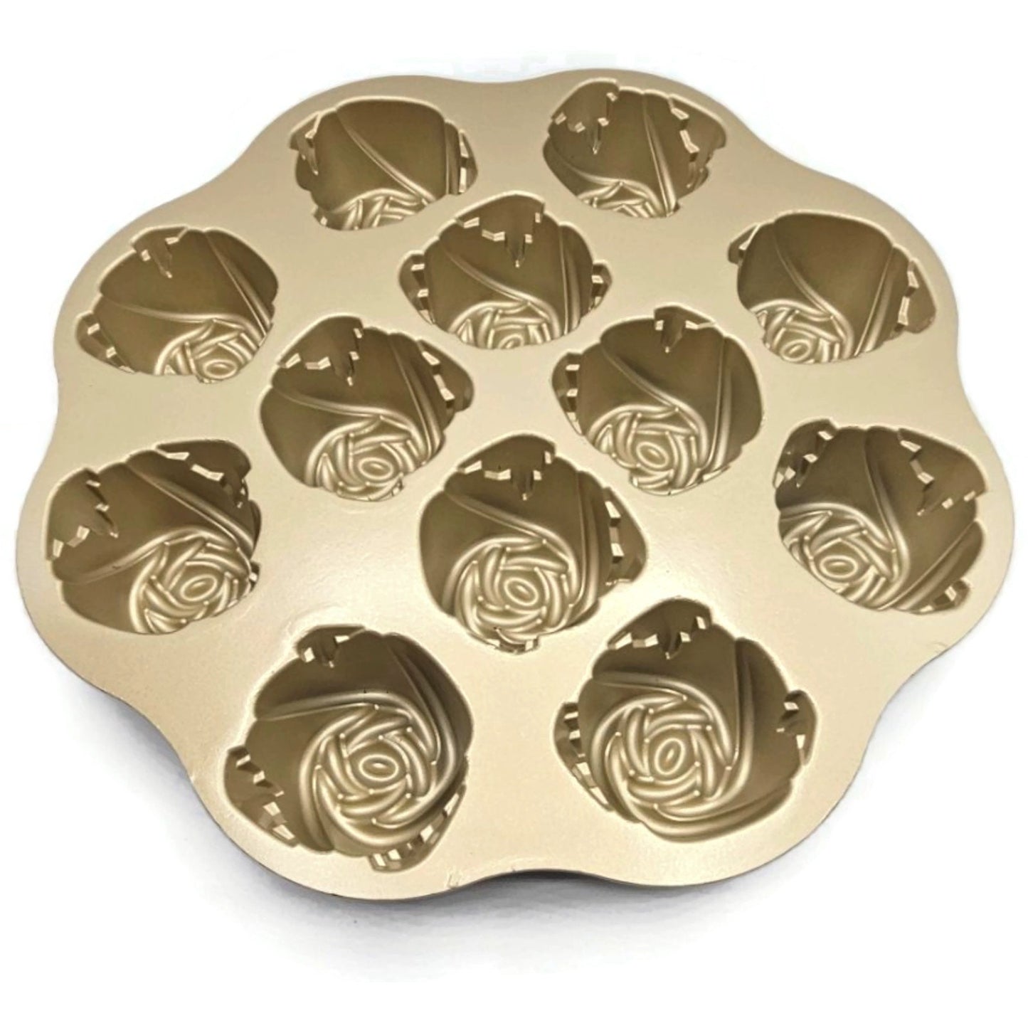 Sweetheart Rose Pan Mini Bundt Cakelet Non Stick Williams Sonoma Nordic Ware