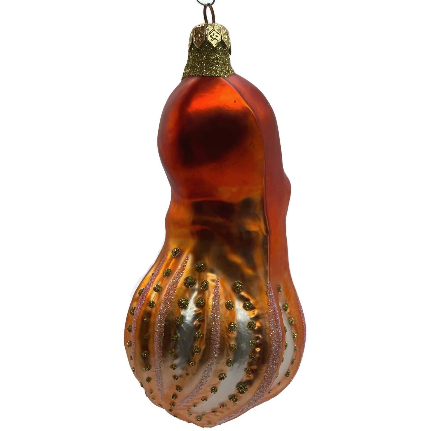 Patricia Breen Olivier Octopus Orange Nautical Spring Christmas Tree Ornament