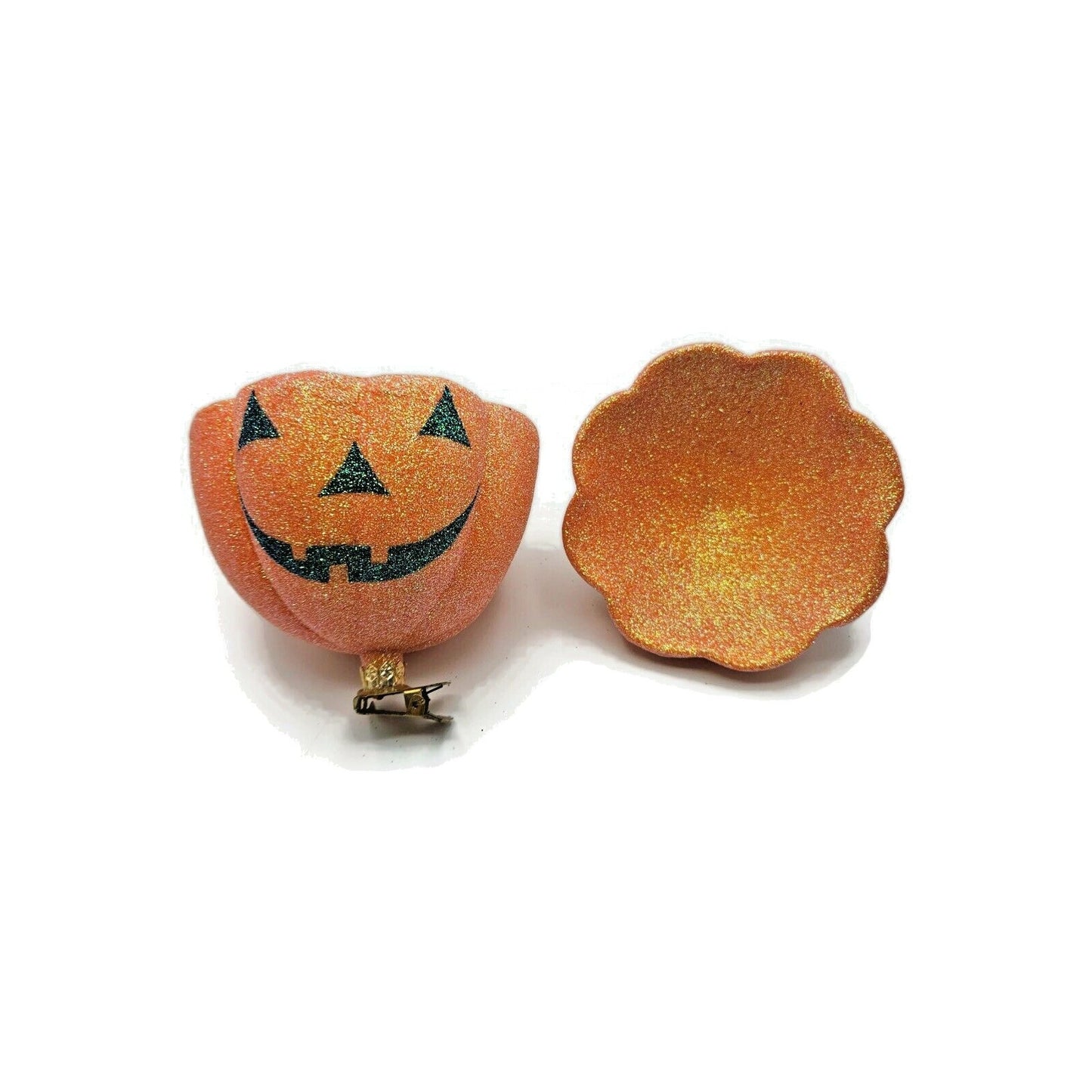 Patricia Breen Great Pumpkin Halloween Jack-O-Lantern Clip On Christmas Ornament