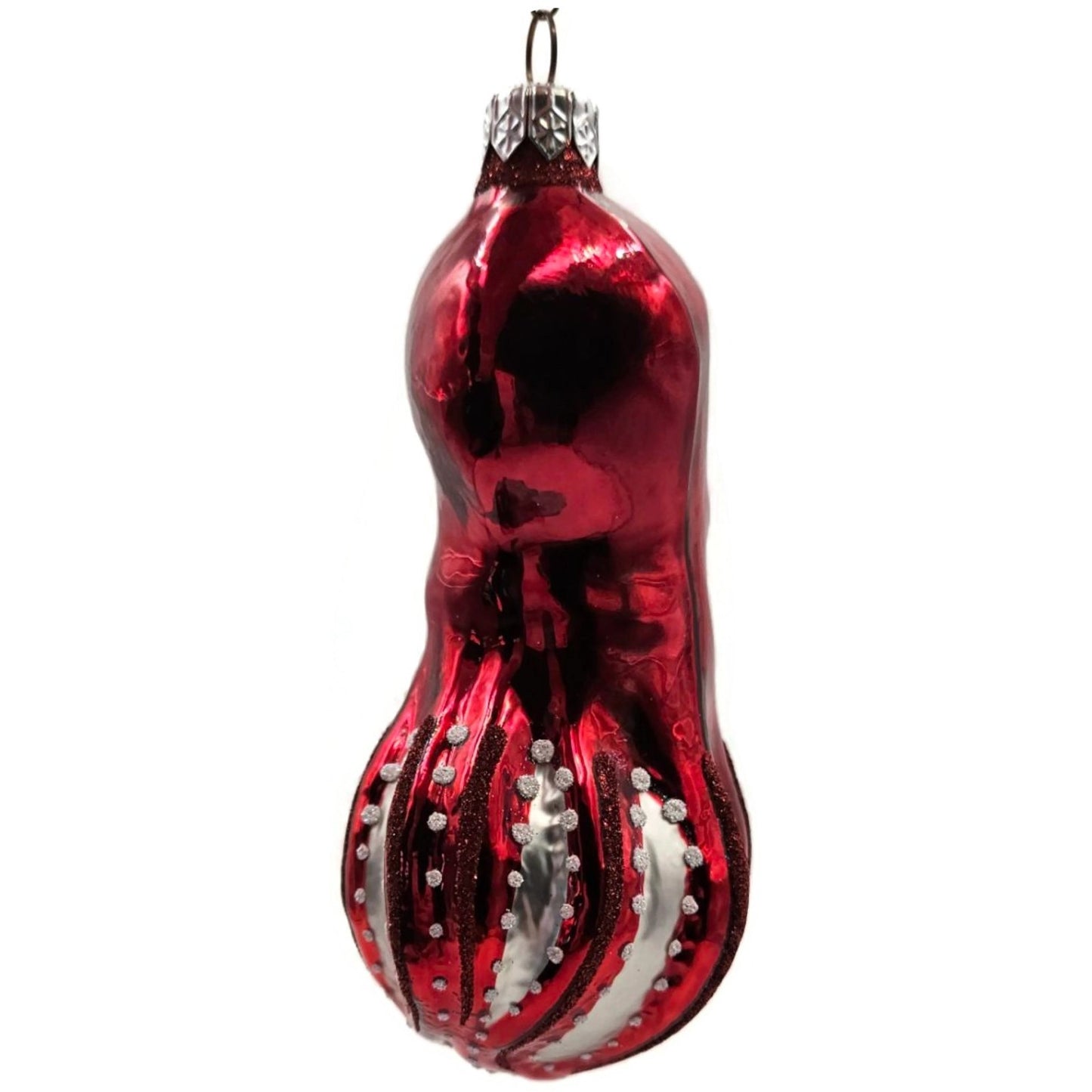 Patricia Breen Olivier Octopus Red Nautical Sea Spring Christmas Tree Ornament