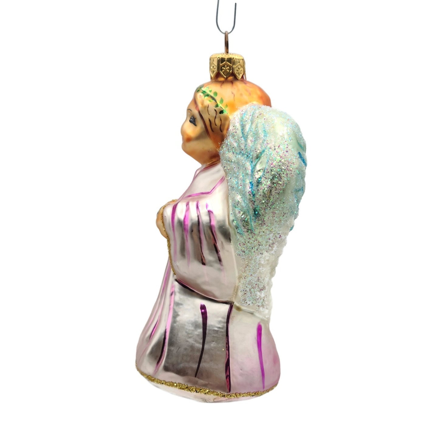 Christopher Radko On Wings of Hope Angel Christmas Holiday Tree Ornament 1995