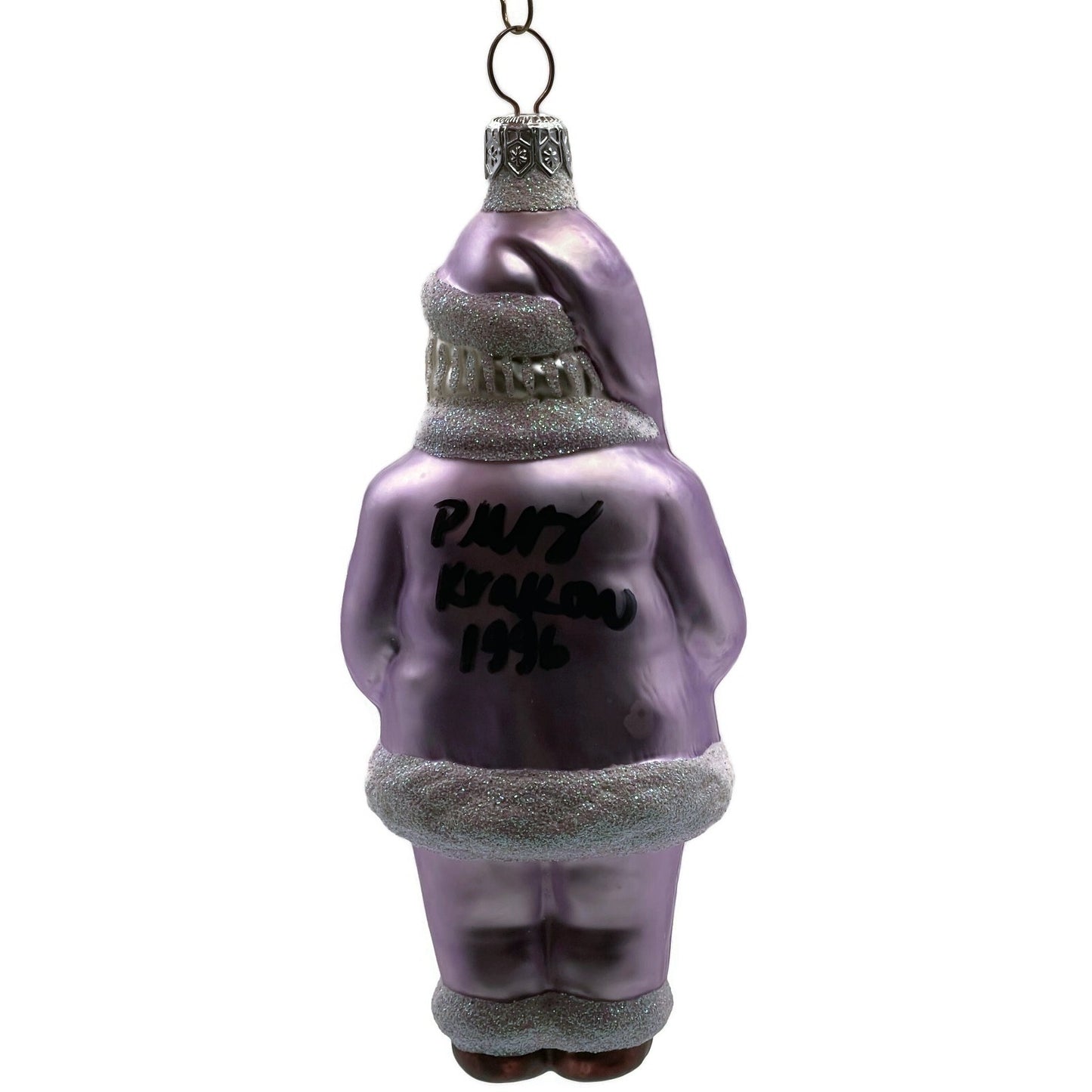 Patricia Breen A Snack for Rudolph Lavender Signed Carrots Christmas Ornament