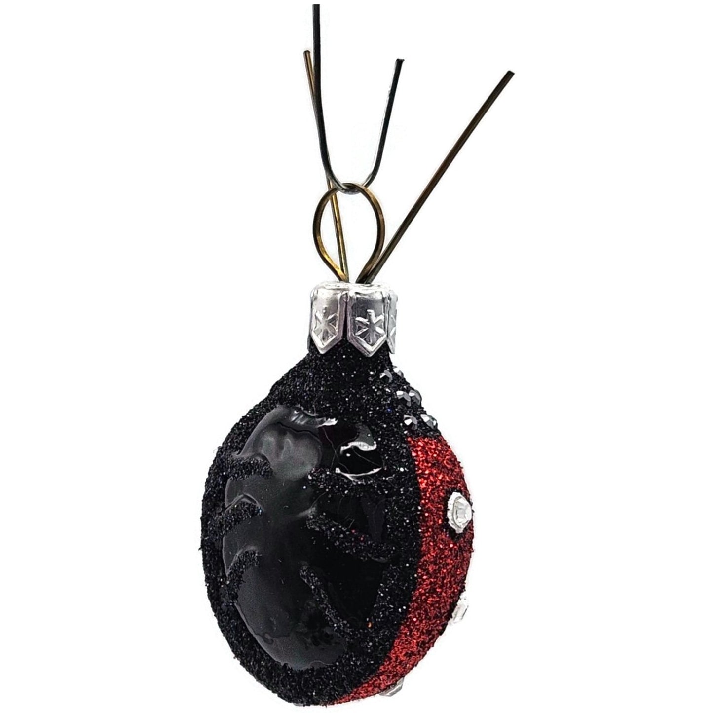 Patricia Breen Ladybug Ladybug Red Bejeweled Closed Wing Spring Tree Ornament