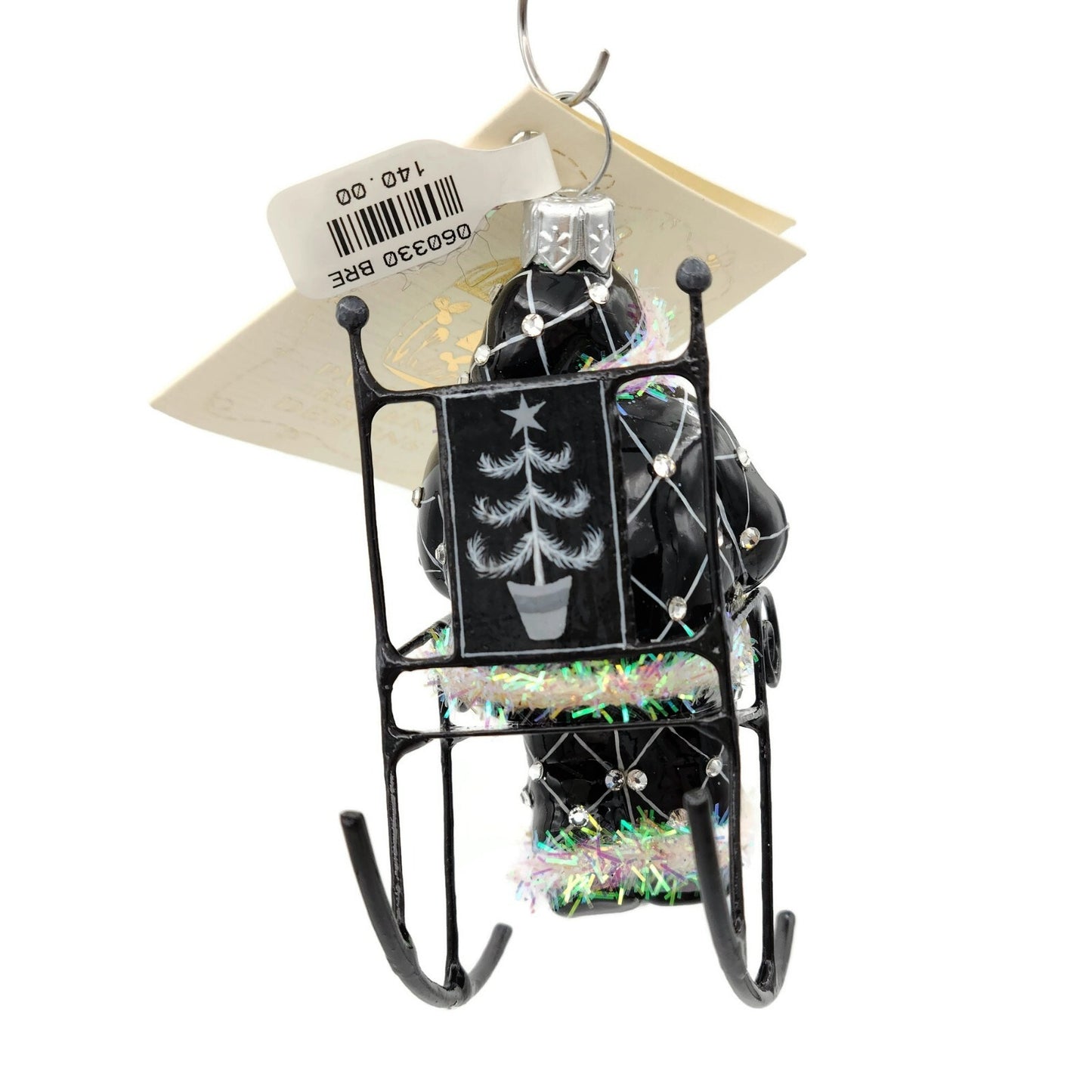 Patricia Breen Fitzgerald Santa Claus Rocking Chair Christmas Holiday Ornament
