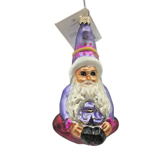 Christopher Radko Elfin Magic Purple Christmas Holiday Tree Ornament 98-SP-30