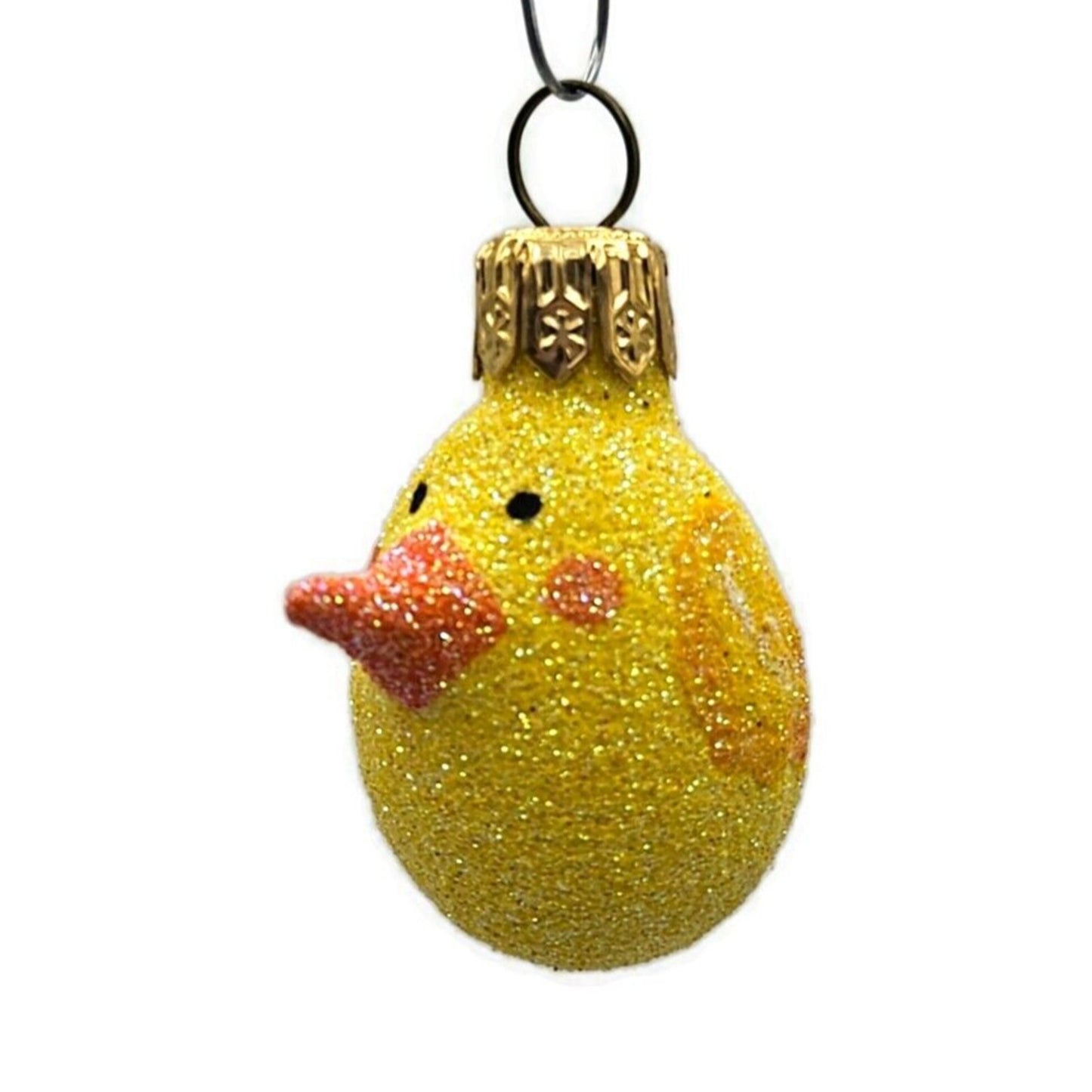 Patricia Breen Miniature Egg Peep Yellow Chick Easter Christmas Ornament CATZ