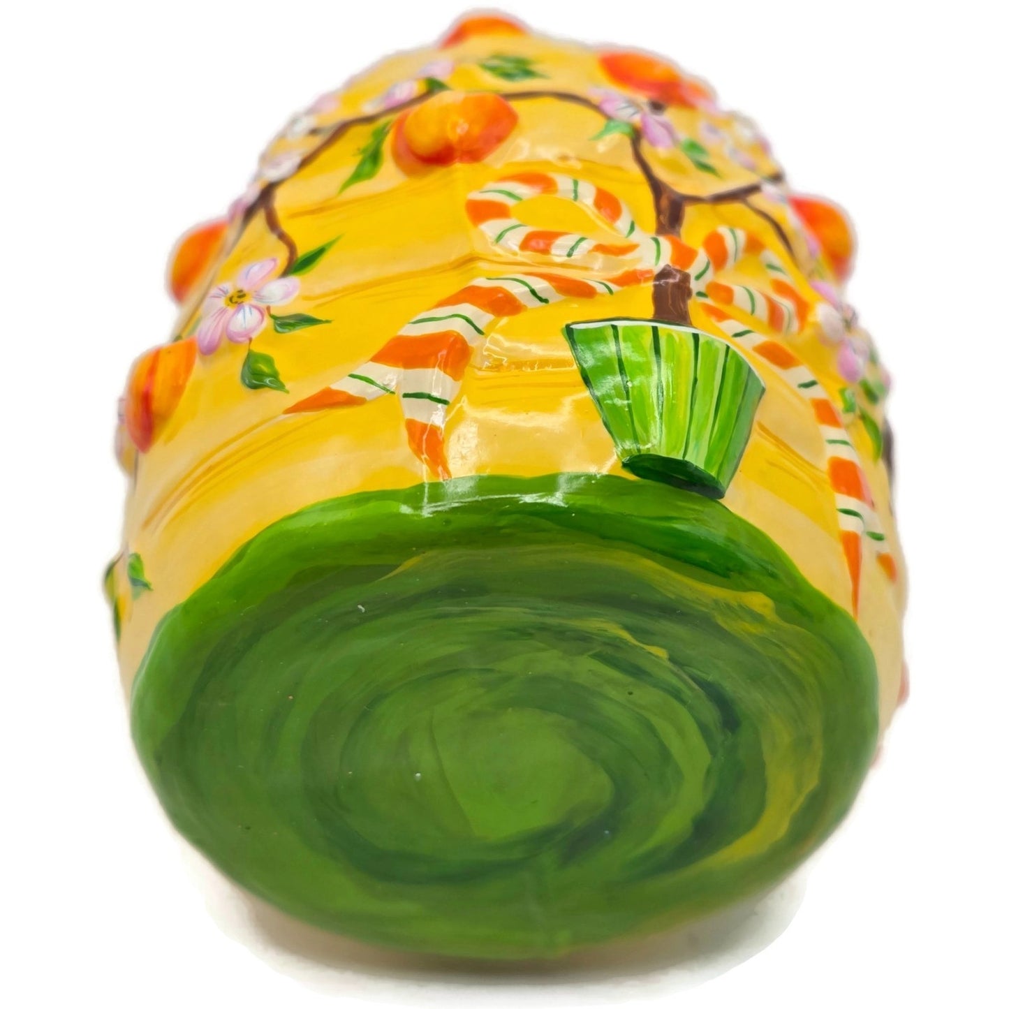 Patricia Breen A Beeskep for Lucy Flowers Fruit Yellow Spring Christmas Ornament