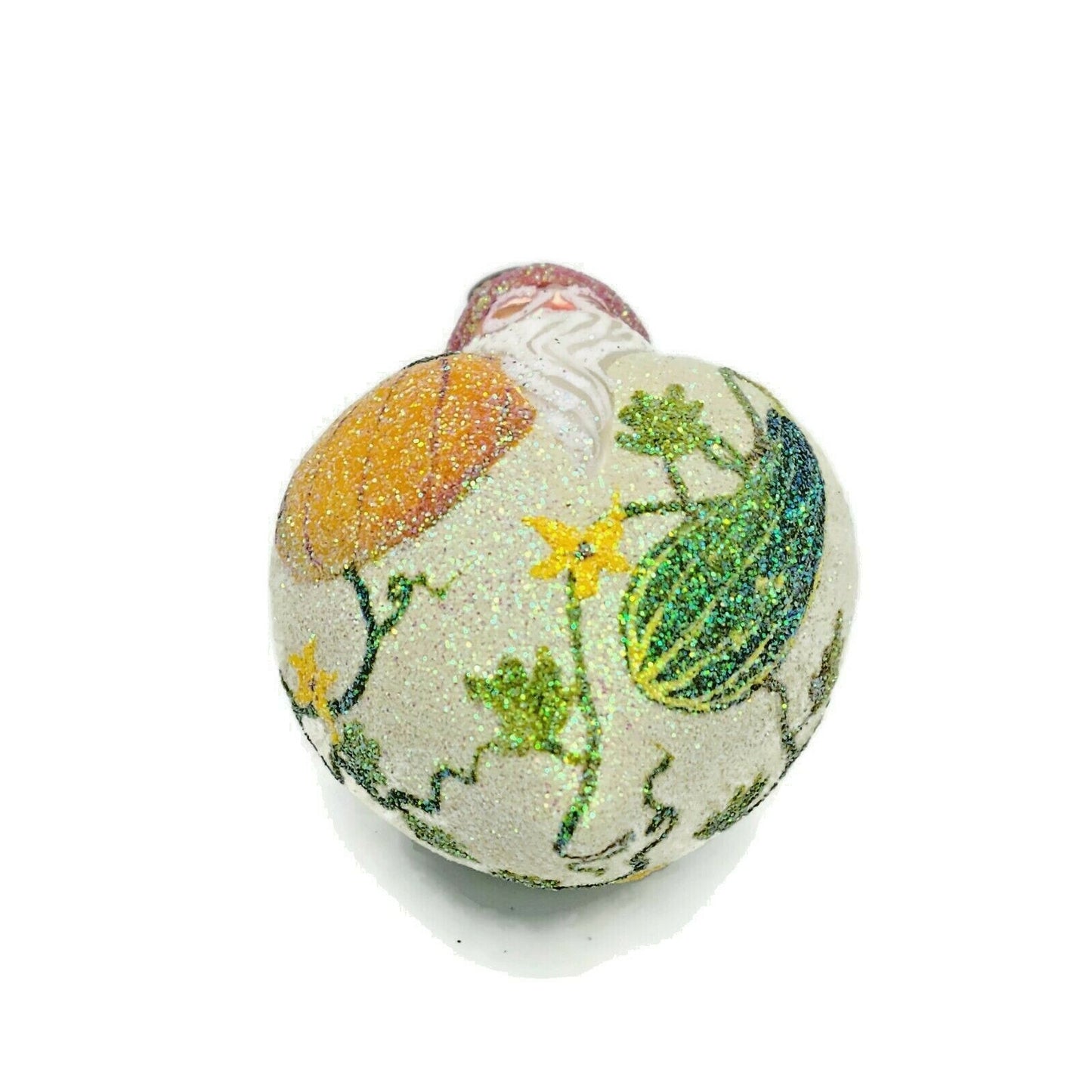 Patricia Breen Miniature Santa Poeticus Gourds Fall Christmas Ornament CATZ