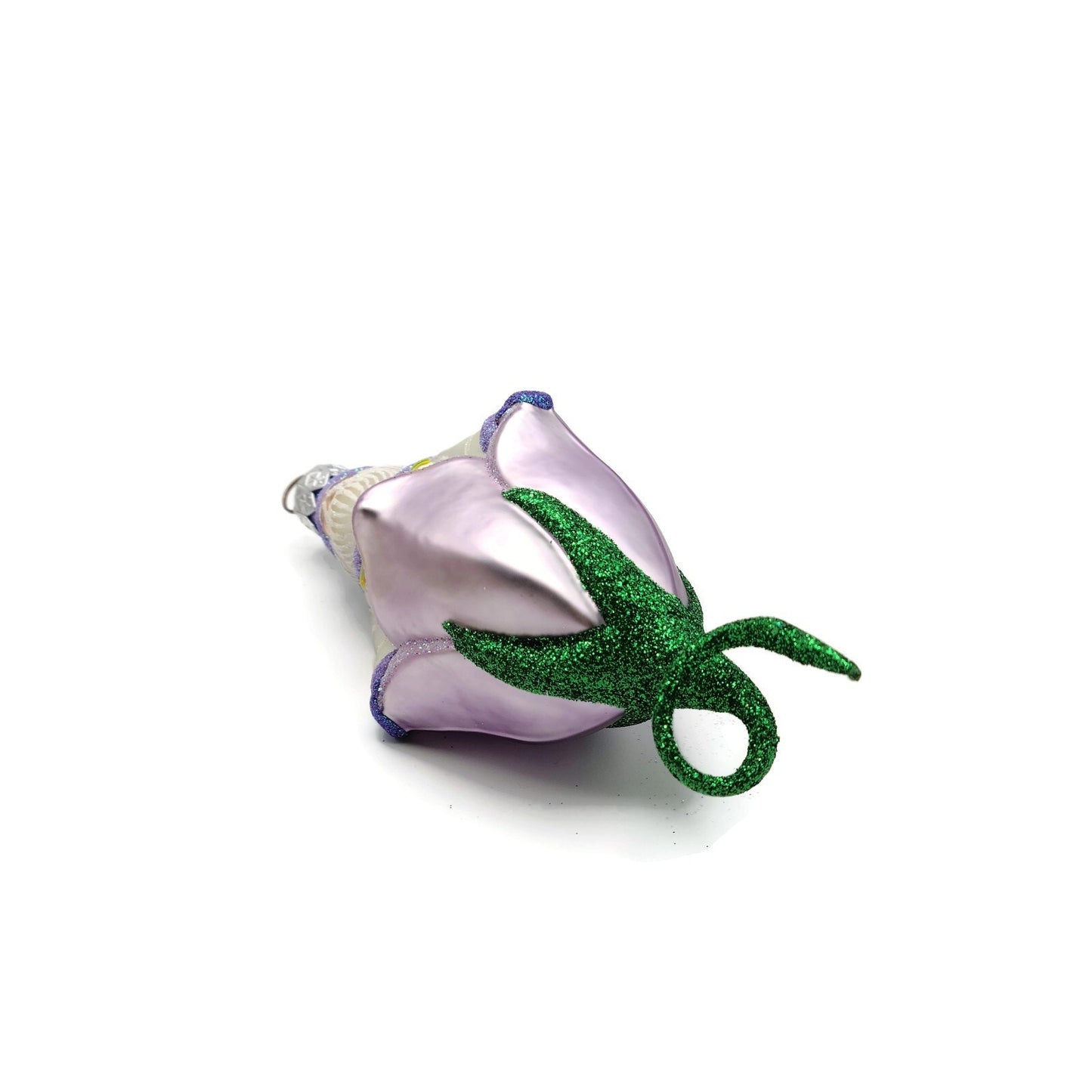 Patricia Breen Bluebell Santa Lilac Flower Pearl Spring Christmas Tree Ornament