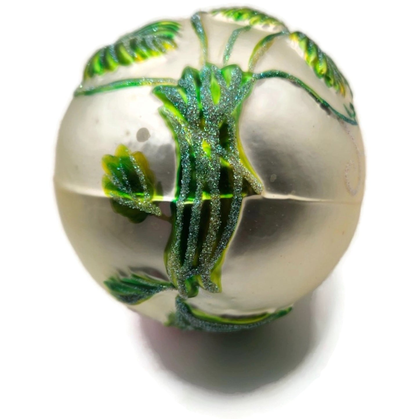 Patricia Breen Strawberry Egg Matte Pearl Easter Spring Christmas Tree Ornament