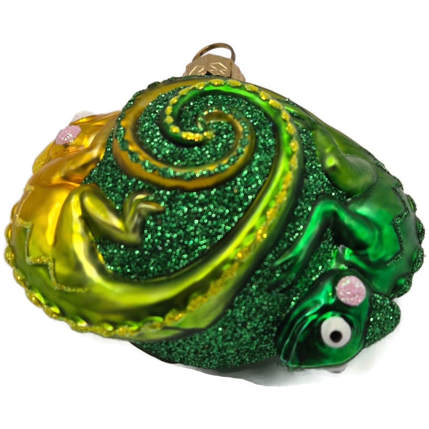 Patricia Breen Once Again for James Green Yellow St. Paddy's Christmas Ornament