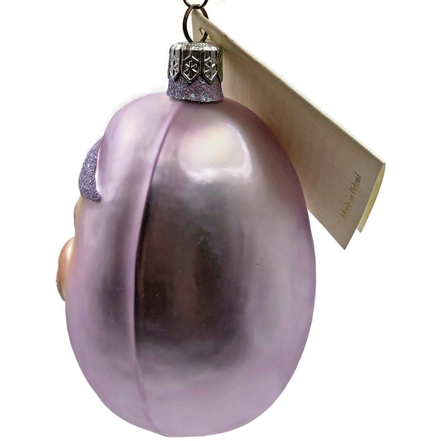 Patricia Breen Jelly Bean Santa Claus Lavender Easter Candy Christmas Ornament