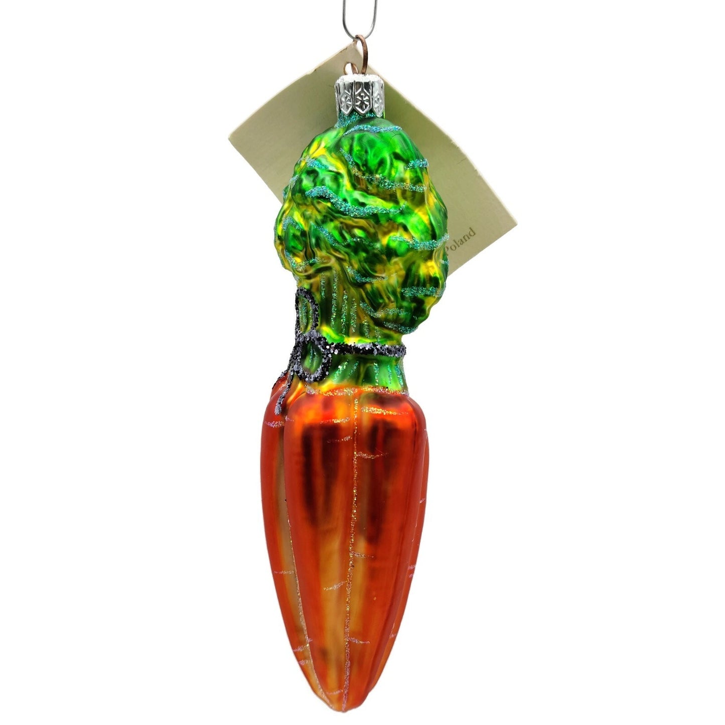 Patricia Breen A Walk in the Marche Ouvert Les Carrots Holiday Tree Ornament