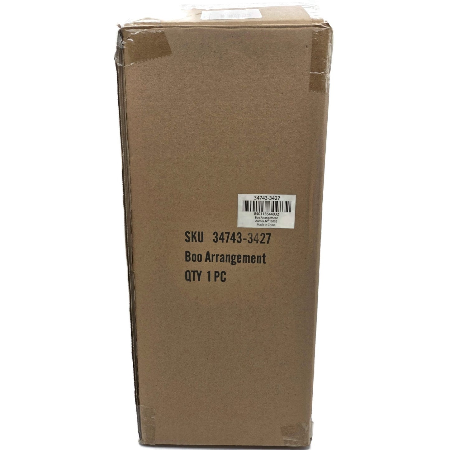 Mackenzie Childs Boo Arrangement Halloween Candy Corn Pumpkin Skull Figurine