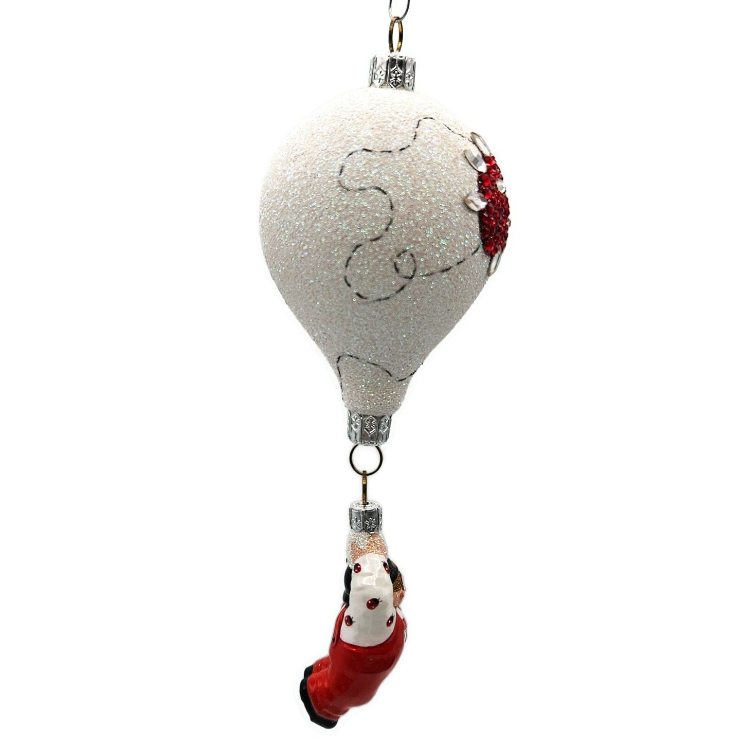 Patricia Breen Miniature Balloon Boy Ladybug Bug Spring Christmas Tree Ornament