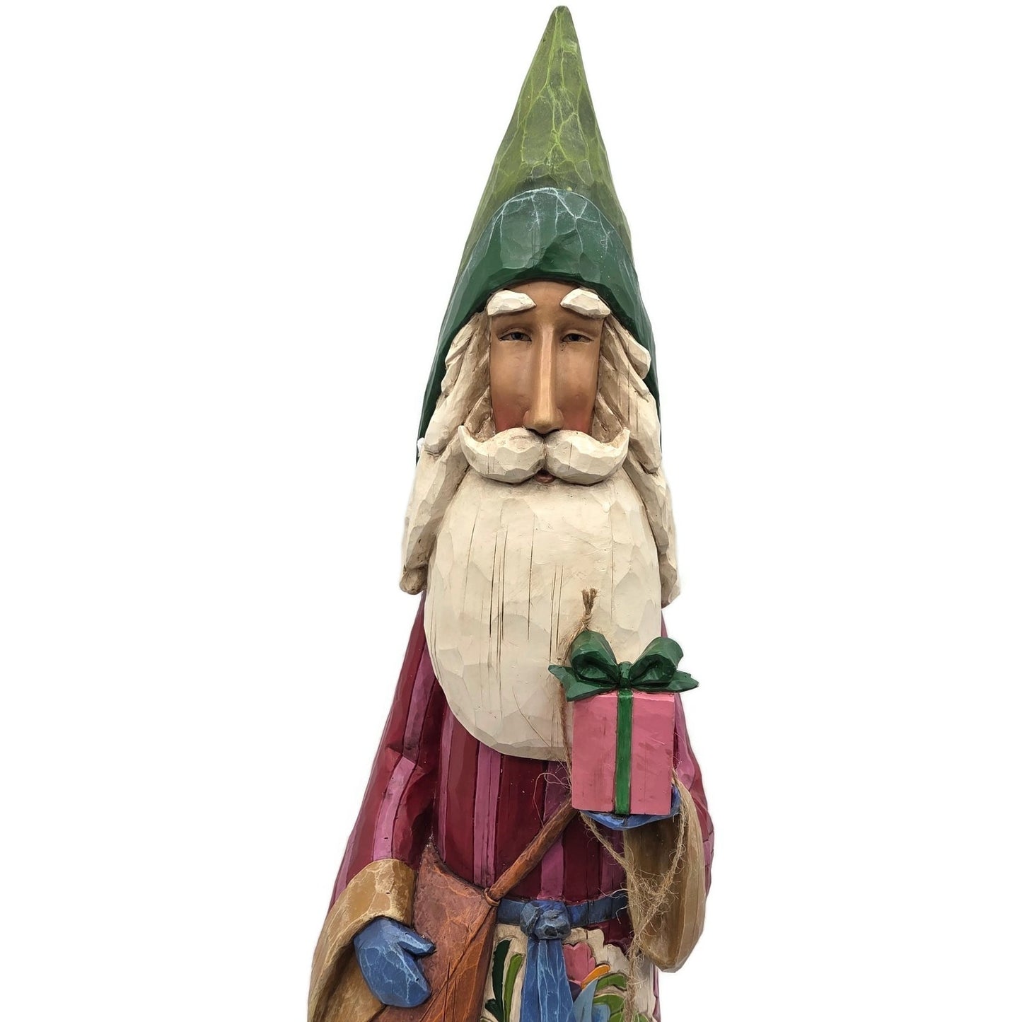Jim Shore Heartwood Creek Hand-Painted Santa Seasonal Figure Enesco Folk Art