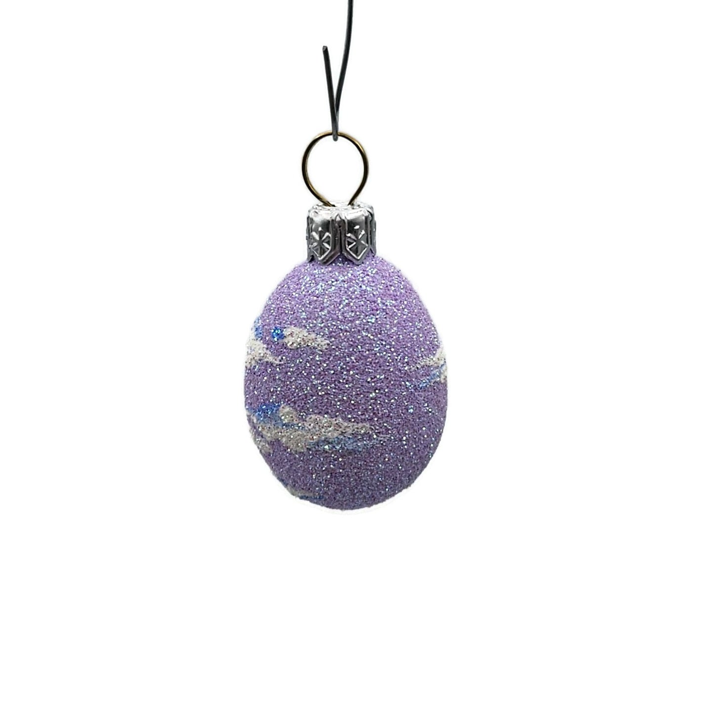 Patricia Breen Miniature Egg Cow and Moon Complimentary Easter Tree Ornament CO