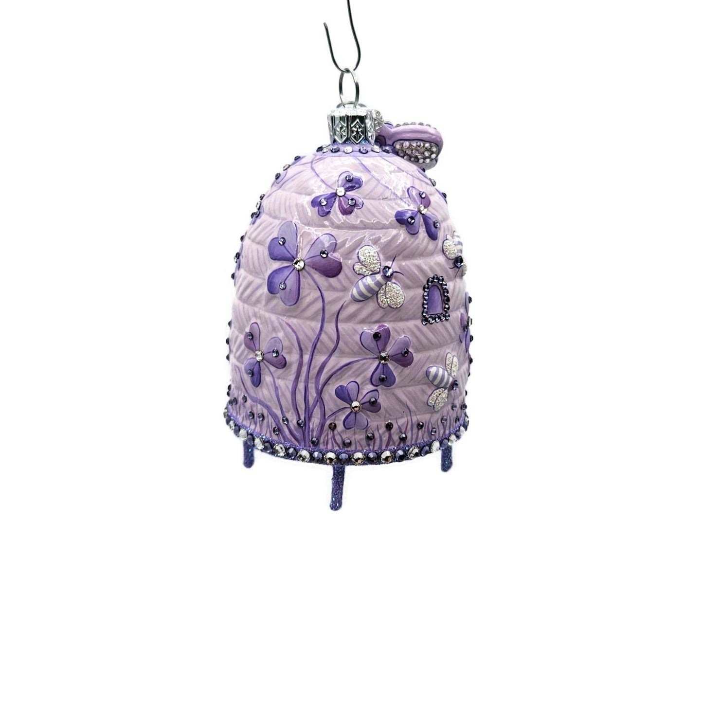 Patricia Breen Castle Caldwell Lavender Flower Spring Christmas Tree Ornament