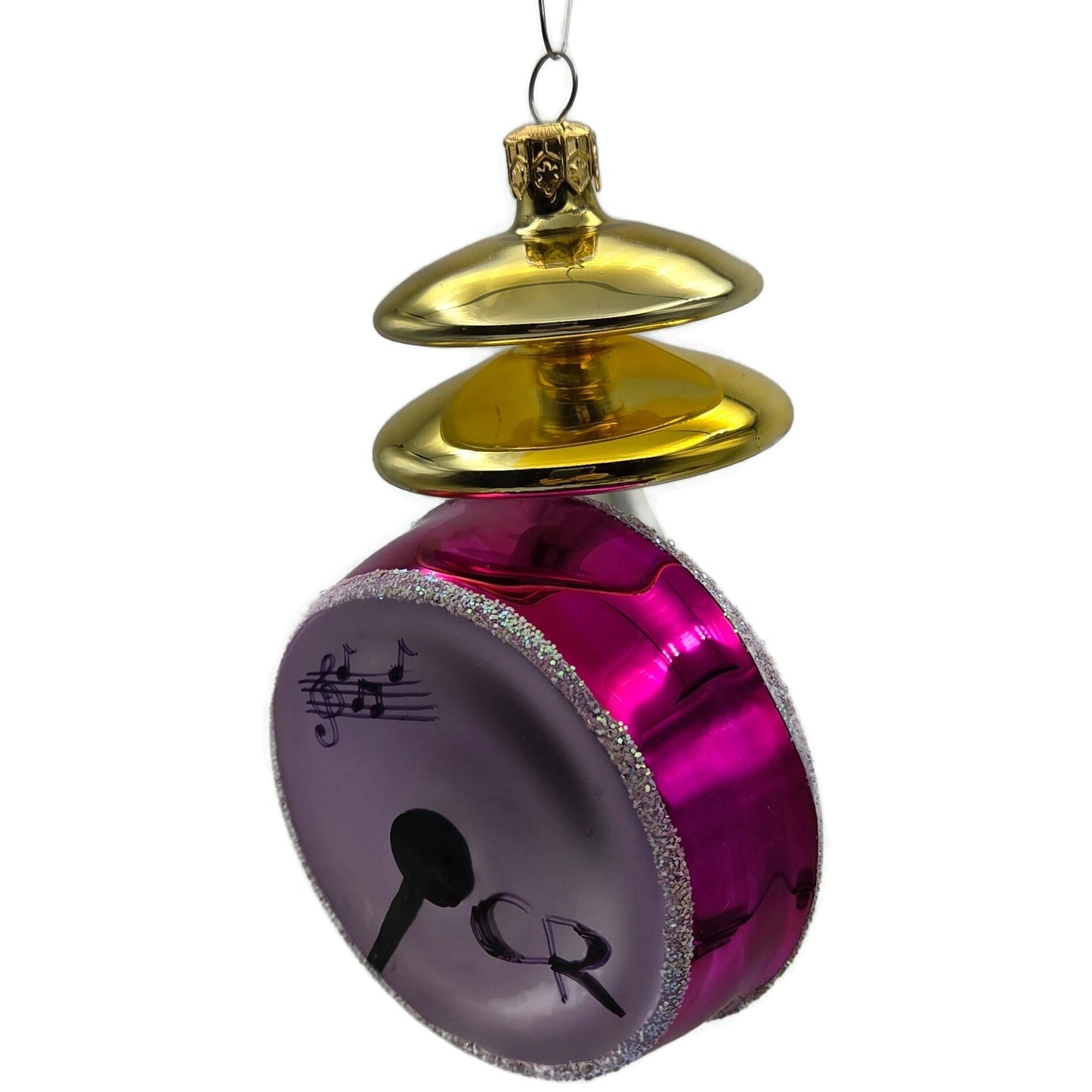 Christopher Radko Percussion Instrument Drum Musical Christmas Ornament 95-255-0