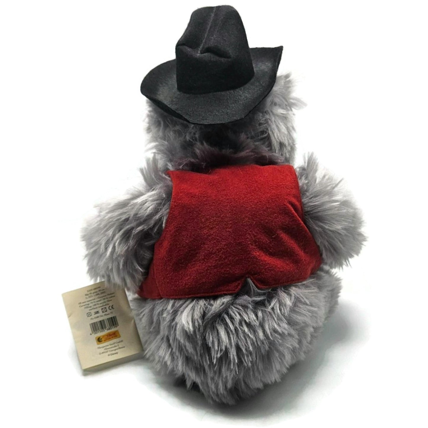 Steiff Bear Walt Disney World Big Al Teddy Bear Plush Toy Gray Limited Edition