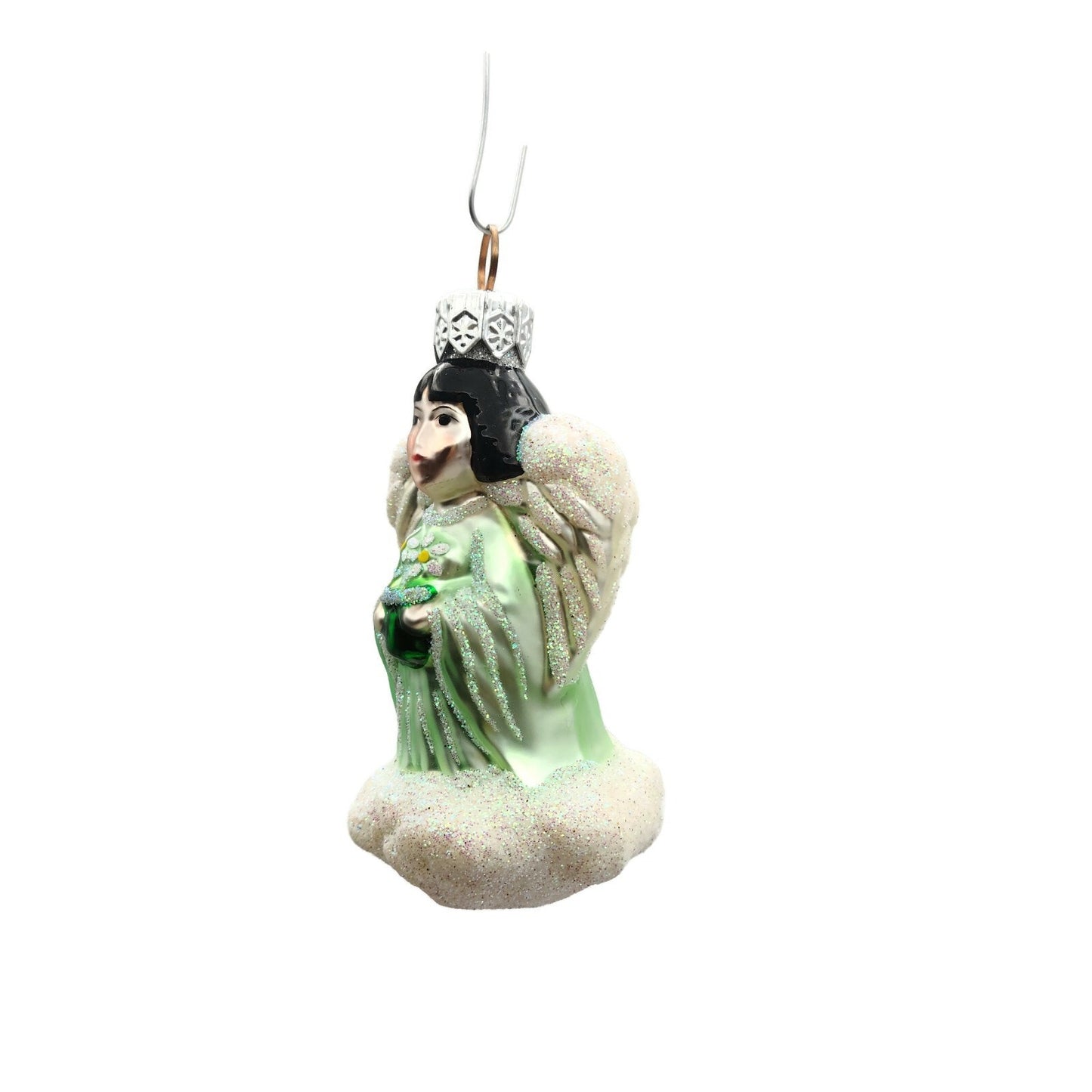 Patricia Breen Quartet of Angels Pastel Flowers Christmas Holiday Tree Ornament