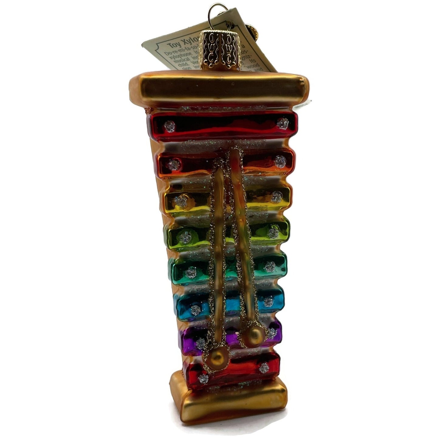 Toy Xylophone Ornament Percussion Music Instrument OWC Old World Christmas Tree