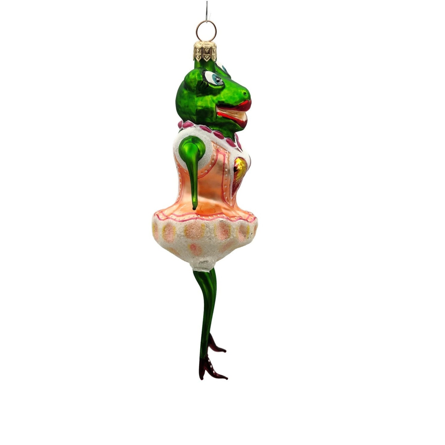 Slavic Treasures High Wire Honey Frog Halloween Christmas Tree Ornament 00403AFB