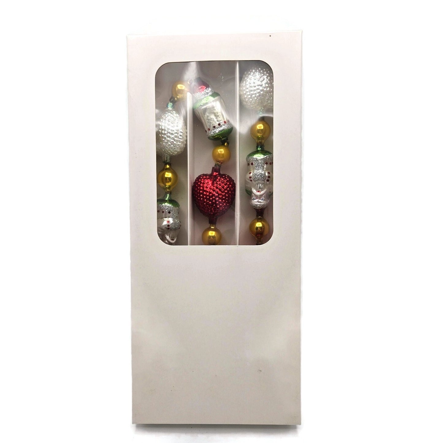 Christopher Radko Santa Hearts Garland Christmas Holiday Tree Ornament 93-076-0