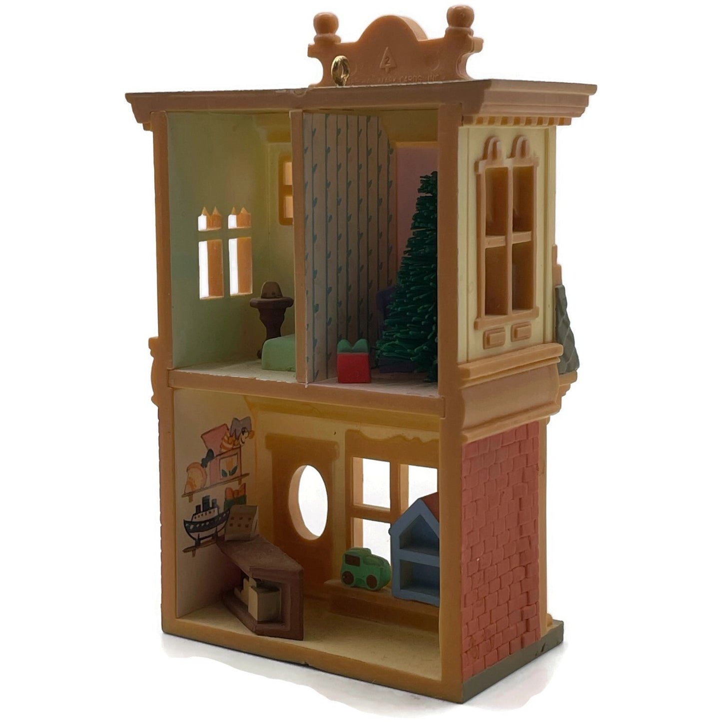 Hallmark Old Fashioned Toy Shop 1985 Nostalgic Dollhouse Christmas Ornament