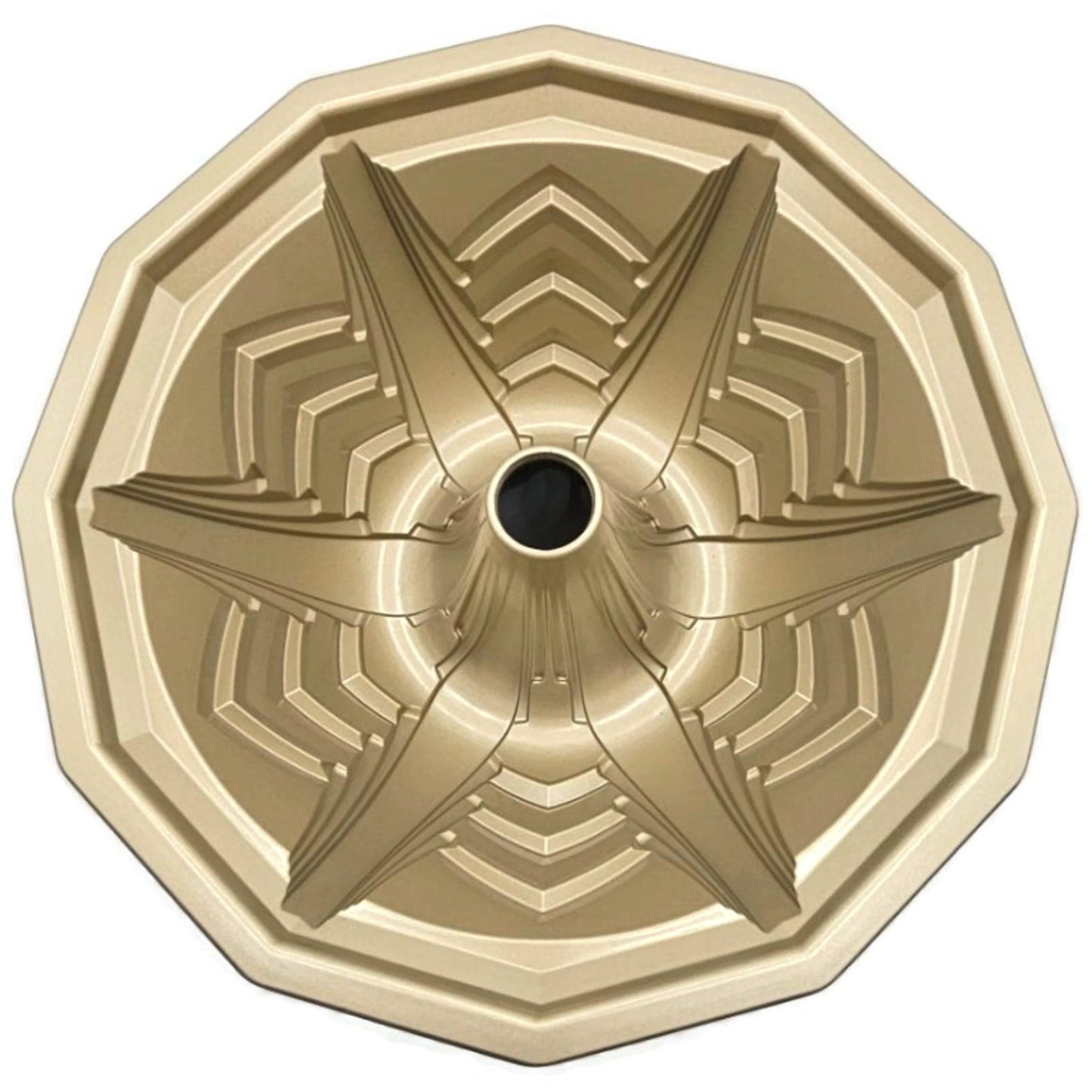 Marquee Bundt Cake Pan 10 Cups Geometric Non Stick Williams Sonoma Nordic Ware