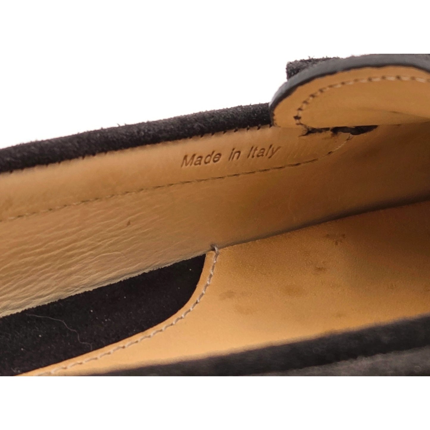 Prada Women’s Loafers Ebano Brown Suede Scamosciato Driving Shoes Itialian