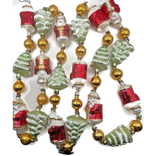 Christopher Radko Garland Winter Wonderland Santa Claus Christmas Decoration