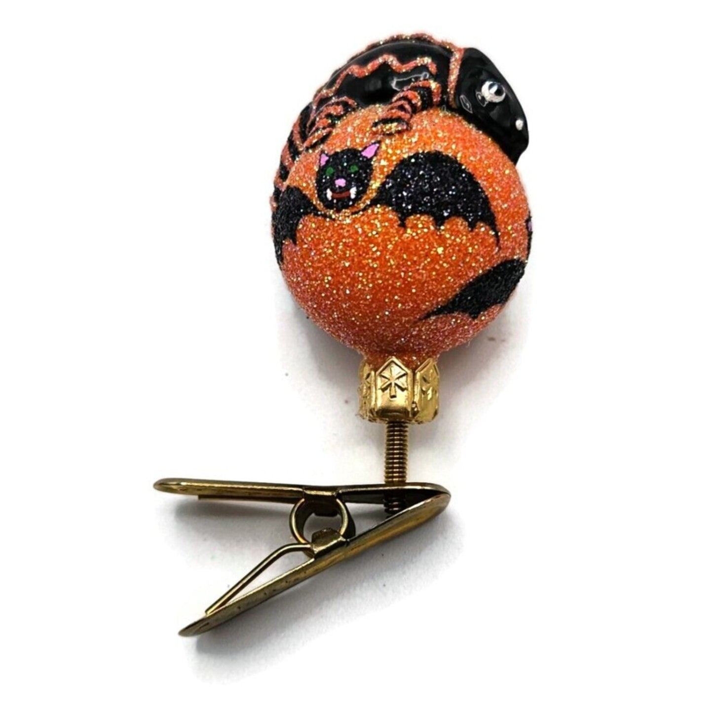 Patricia Breen Ultra Miniature Chameleon Halloween Bats Clip Christmas Ornament