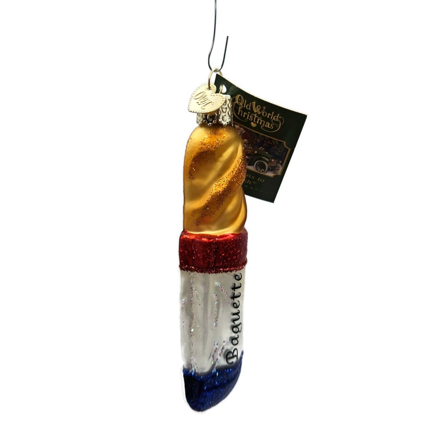 Old World Christmas Baguette Bread Snack Christmas Holiday Tree OWC Ornament