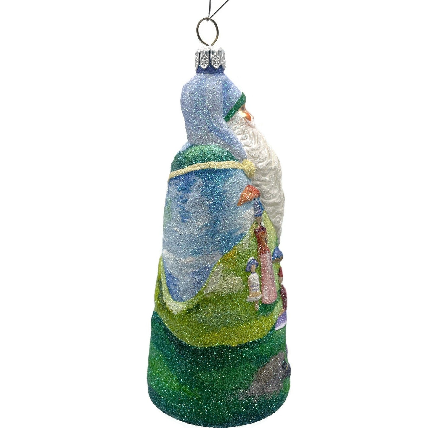 Patricia Breen Seurat Santa Sunday At La Grande Jatte Spring Christmas Ornament