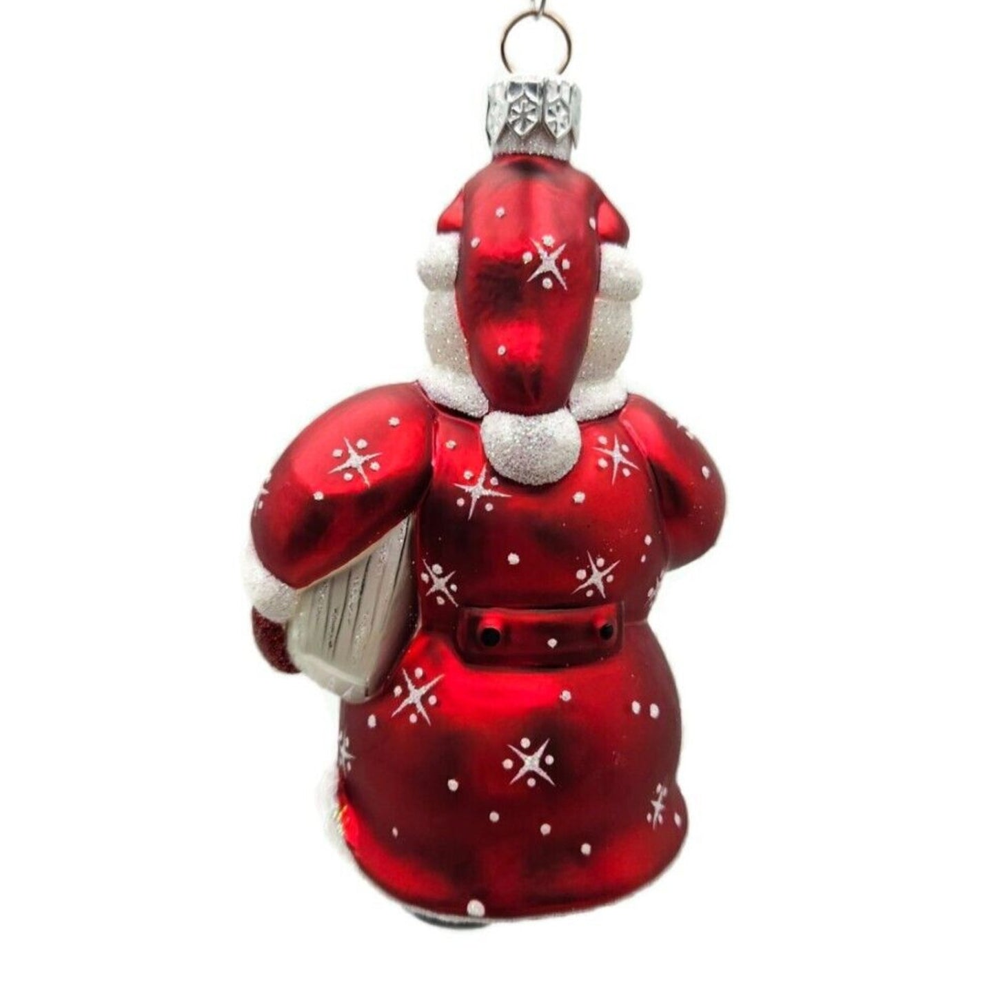 Patricia Breen Special Delivery Red Atlanta Snowman Christmas Tree Ornament